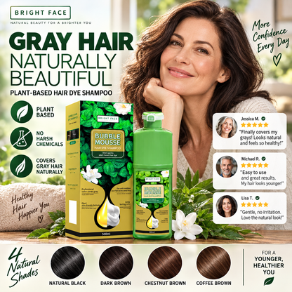 50% de Réduction – Coloration Capillaire Mousse à Base de Plantes