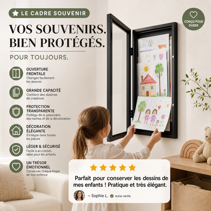 📢50% de réduction🏀Cadres pour exposer les dessins des enfants