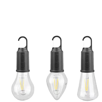 💡  Lampe suspendue de camping extérieur ✨Type C, rétro & décorative – Portable, rechargeable & parfaite pour tente, jardin ou terrasse – crée une ambiance chaleureuse 🏕️