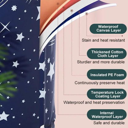 Cadeau Réconfortant - Baignoire Chauffante Pliable pour la Maison