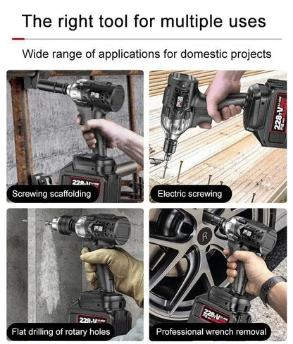 🦾 Puissance Tech 2026 | Tournevis Moteur Sans Balais | 2X Efficacité, Sans Fil 🔧【-69%】