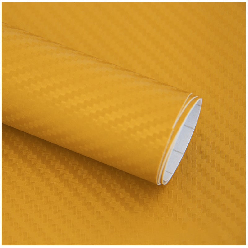Film vinyle carbone pour voiture – Rouleau avec canaux d’air