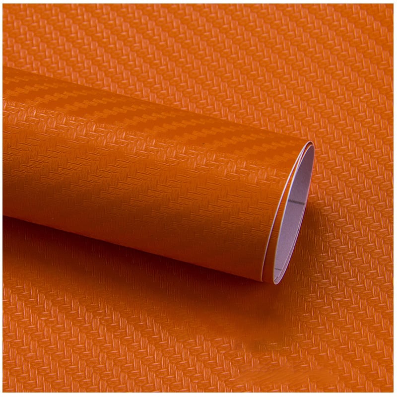 Film vinyle carbone pour voiture – Rouleau avec canaux d’air