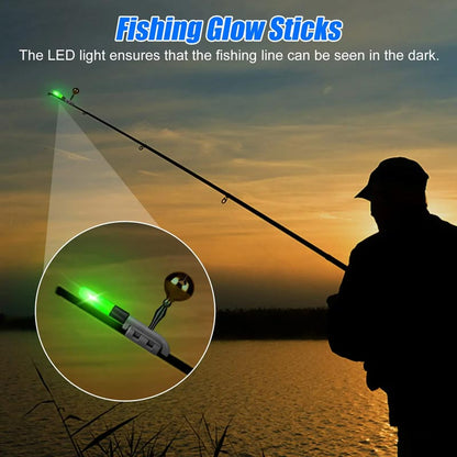 🎣Lumière LED de Canne à Pêche avec Sonnerie