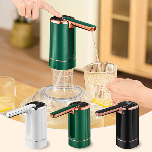 💦 PROMO -50% ! Distributeur d'Eau Électrique Pliable 3 Vitesses – Silencieux, Pompage Puissant, Charge Rapide Type-C, Bec Pliant Hygiénique, Compatible Multi-Seaux · 3 Coloris ✨