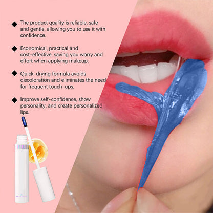 💄ACHETEZ-EN 1, OBTENEZ-EN 1 GRATUITEMENT💋💦Gloss à lèvres résistant aux taches, facile à déchirer pour un effet éclatant ! Lip Stain Masque