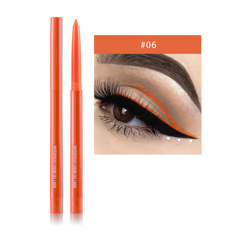 Ensemble de 20 Crayons d'Eyeliner Imperméables et Multicolores de Longue Tenue