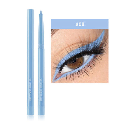 Ensemble de 20 Crayons d'Eyeliner Imperméables et Multicolores de Longue Tenue