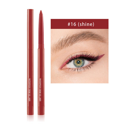 Ensemble de 20 Crayons d'Eyeliner Imperméables et Multicolores de Longue Tenue