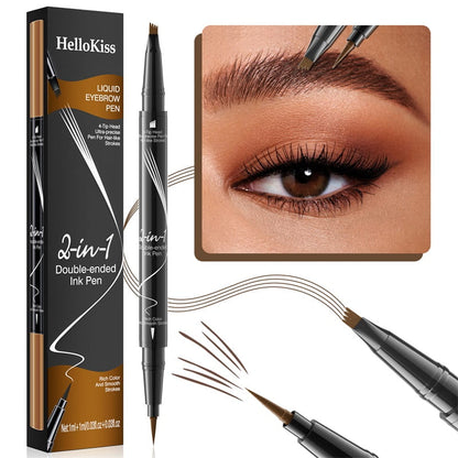 🔥 Offrez-vous des sourcils parfaits – Crayon à Sourcils Naturel 2-en-1, Waterproof & Longue Tenue à 2 Pointes (1 acheté = 1 offert) ✨👁️