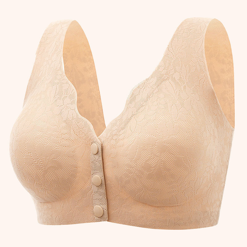 Achetez 2 Obtenez 1 Gratuit💗Soutien-gorge à boutons en dentelle pour femmes