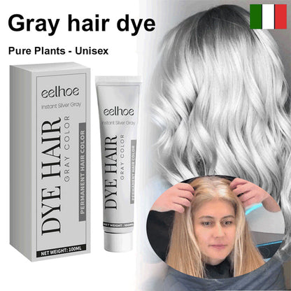 🍃Teinture pour cheveux gris à base de plantes pures et respectueuse de l'environnement