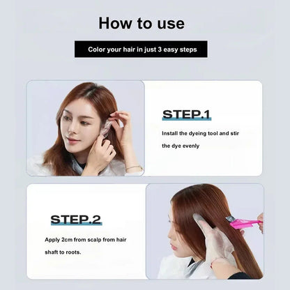 🍃Teinture pour cheveux gris à base de plantes pures et respectueuse de l'environnement