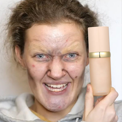 🌸Le premier choix de millions de femmes🌸Fond de teint liquide hydratant anti-cernes 4 en 1, protection solaire