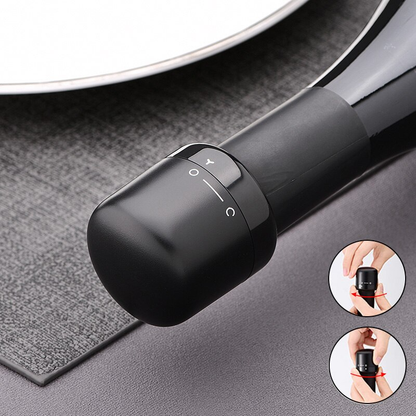 🍷 -50% ! 🔒 Bouchons Ét anches en Silicone pour Vin, Bière et Champagne – ABS + Silicone Alimentaire – Conservation Hermétique & Réutilisable pour Toutes Bouteilles 🍾