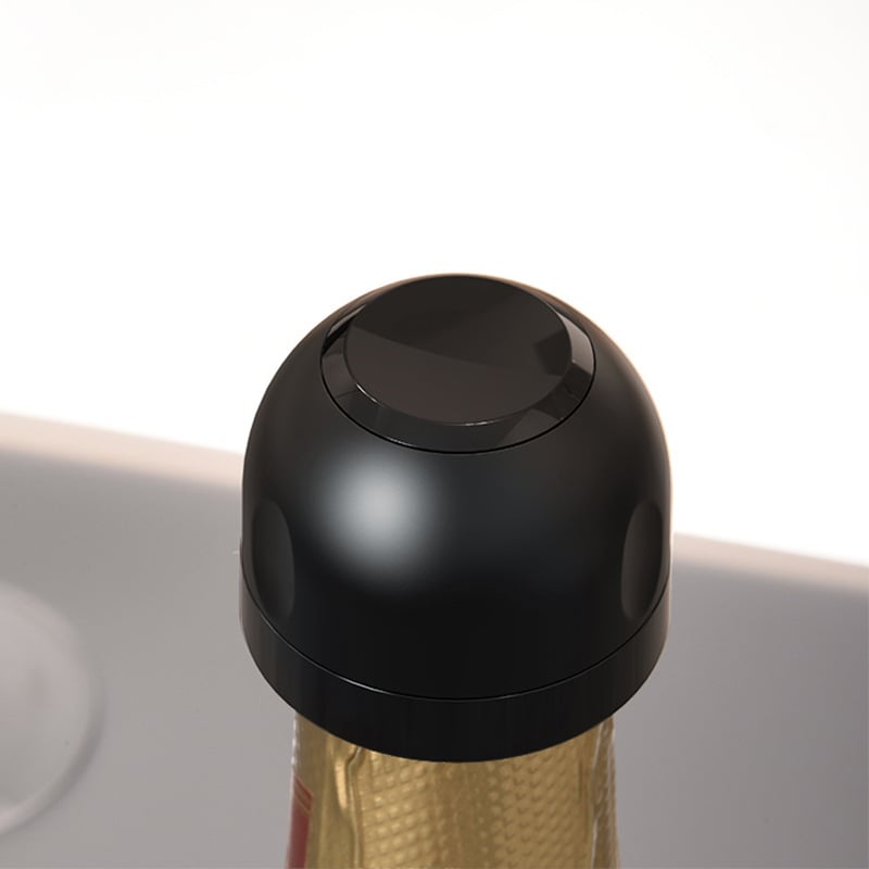 🍷 -50% ! 🔒 Bouchons Ét anches en Silicone pour Vin, Bière et Champagne – ABS + Silicone Alimentaire – Conservation Hermétique & Réutilisable pour Toutes Bouteilles 🍾