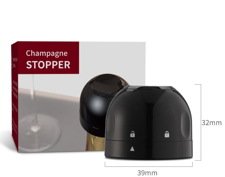 🍷 -50% ! 🔒 Bouchons Ét anches en Silicone pour Vin, Bière et Champagne – ABS + Silicone Alimentaire – Conservation Hermétique & Réutilisable pour Toutes Bouteilles 🍾