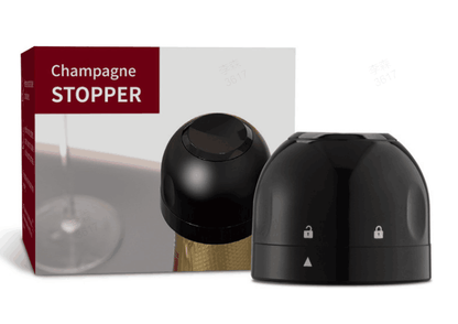 🍷 -50% ! 🔒 Bouchons Ét anches en Silicone pour Vin, Bière et Champagne – ABS + Silicone Alimentaire – Conservation Hermétique & Réutilisable pour Toutes Bouteilles 🍾