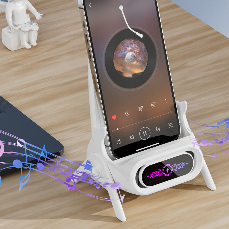 🔥 50 % DE RÉDUCTION 🎁 Support multifonctionnel sans fil avec chargeur rapide pour téléphone