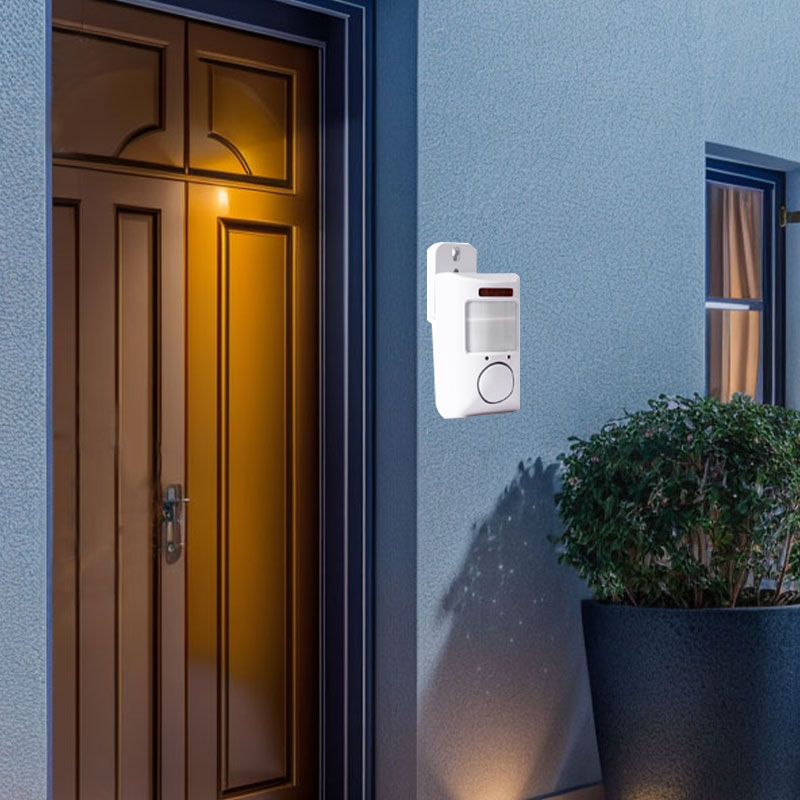 Détecteur de mouvement Alarme infrarouge avec 2 télécommandes