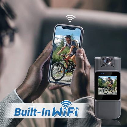 🔥Vente Chaud🔥 Ensemble de Caméra de Vélo Portable 4K HD