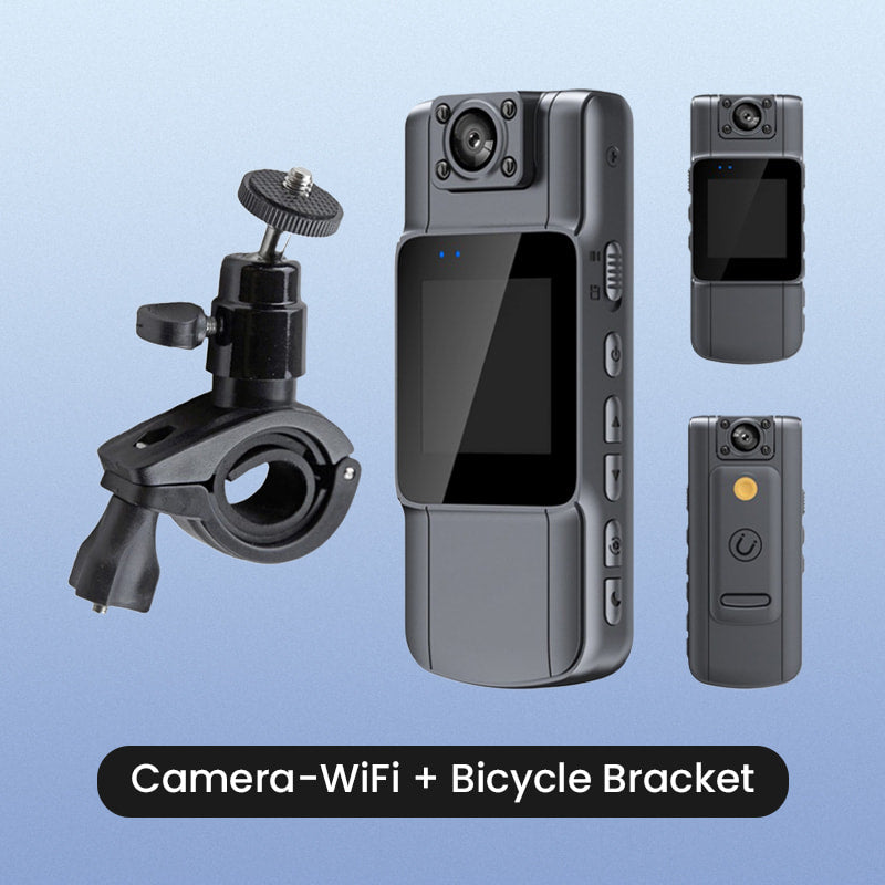 🔥Vente Chaud🔥 Ensemble de Caméra de Vélo Portable 4K HD