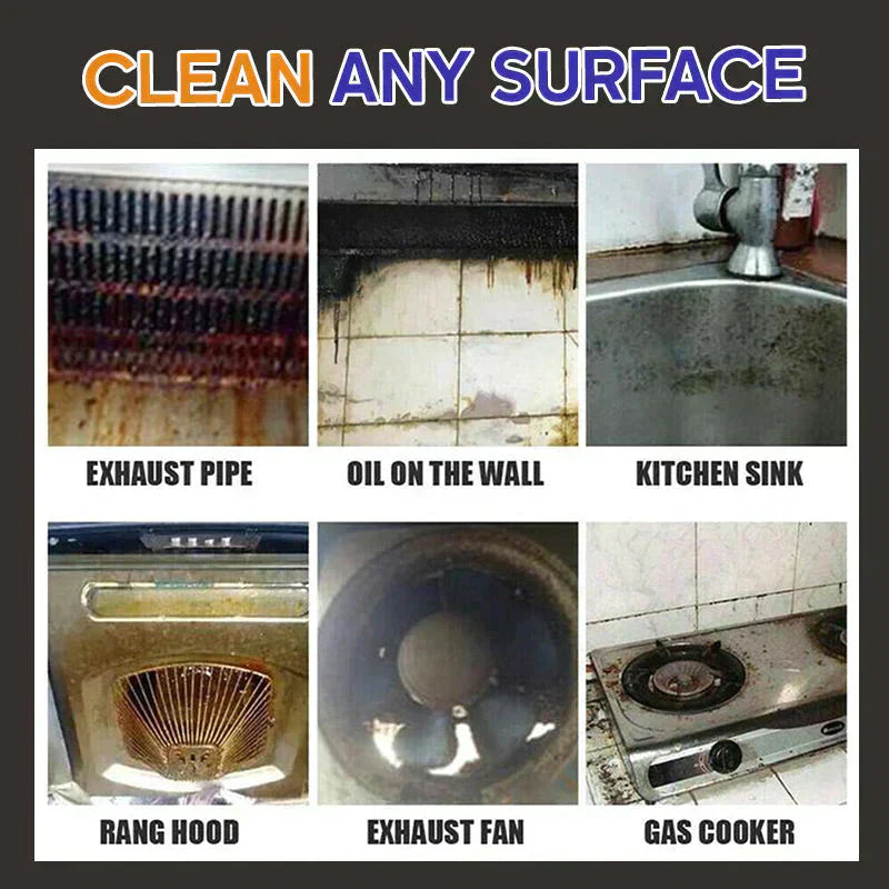 💥💥Achetez 1 obtenez 1 gratuit🔥Mousse nettoyante multi-usages pour cuisine