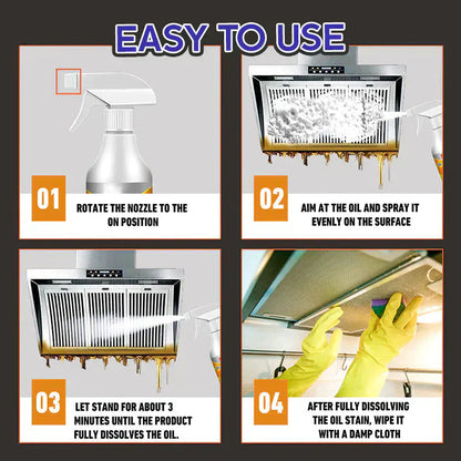 💥💥Achetez 1 obtenez 1 gratuit🔥Mousse nettoyante multi-usages pour cuisine