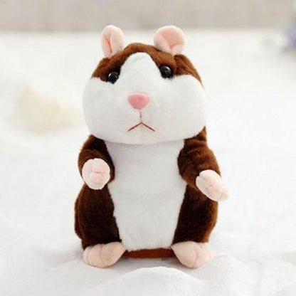 Peluche hamster parlante – répète tout ce que vous dites, remue la tête automatiquement ; un divertissement hilarant pour les enfants comme pour les adultes