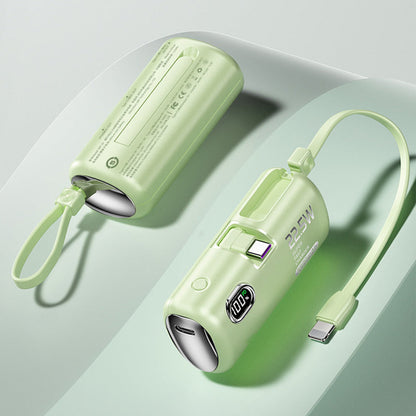 Chargeur portable 22,5 W avec câbles intégrés