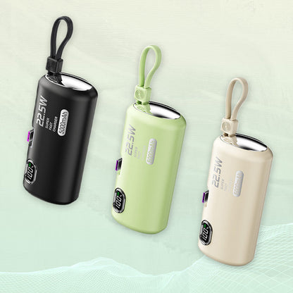 Chargeur portable 22,5 W avec câbles intégrés