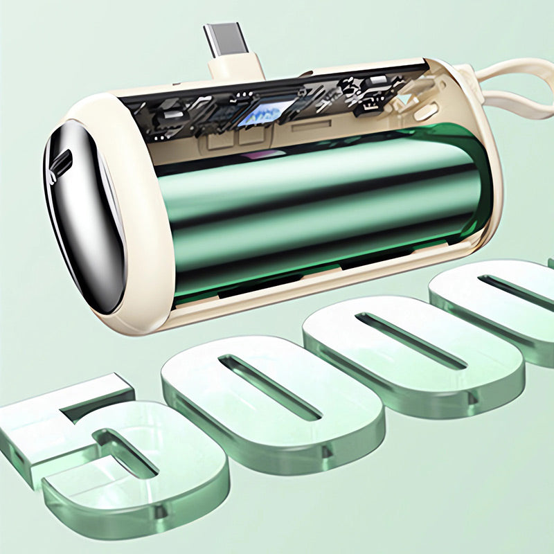 Chargeur portable 22,5 W avec câbles intégrés