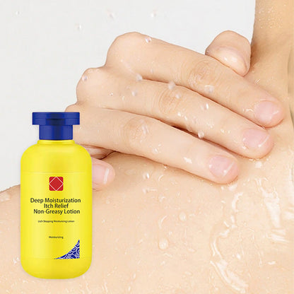 Lotion non grasse anti-démangeaisons et hydratante en profondeur