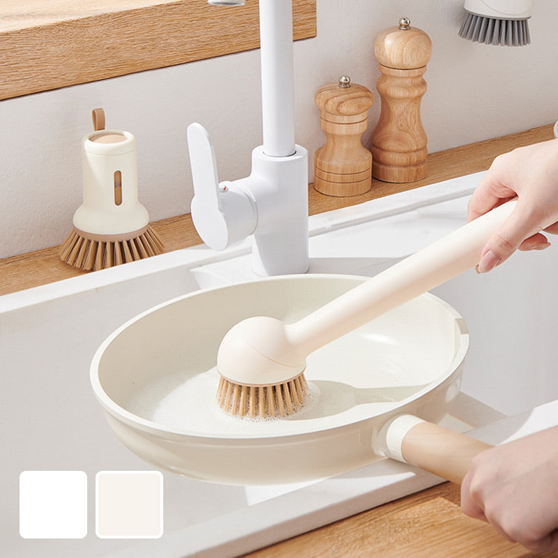 Ensemble de brosses à casseroles suspendues et rotatives