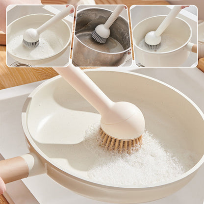 Ensemble de brosses à casseroles suspendues et rotatives