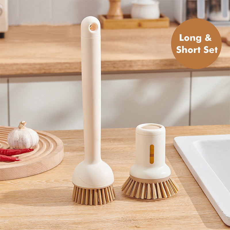 Ensemble de brosses à casseroles suspendues et rotatives
