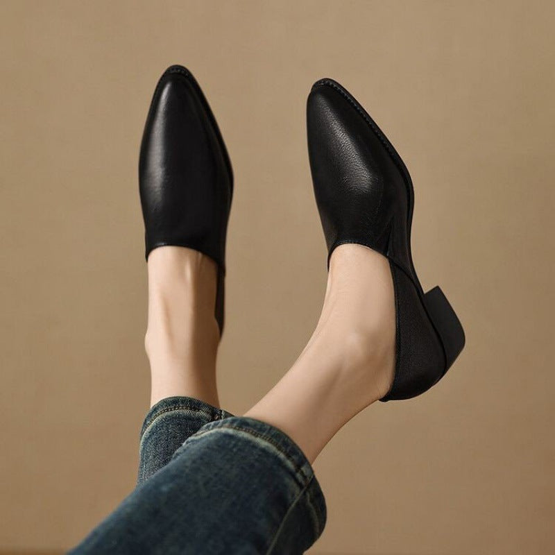 ✨ SOLDES D'AUTOMNE -50% 💕 Chaussures Femme Vintage à Bout Pointu Slip-On Douces