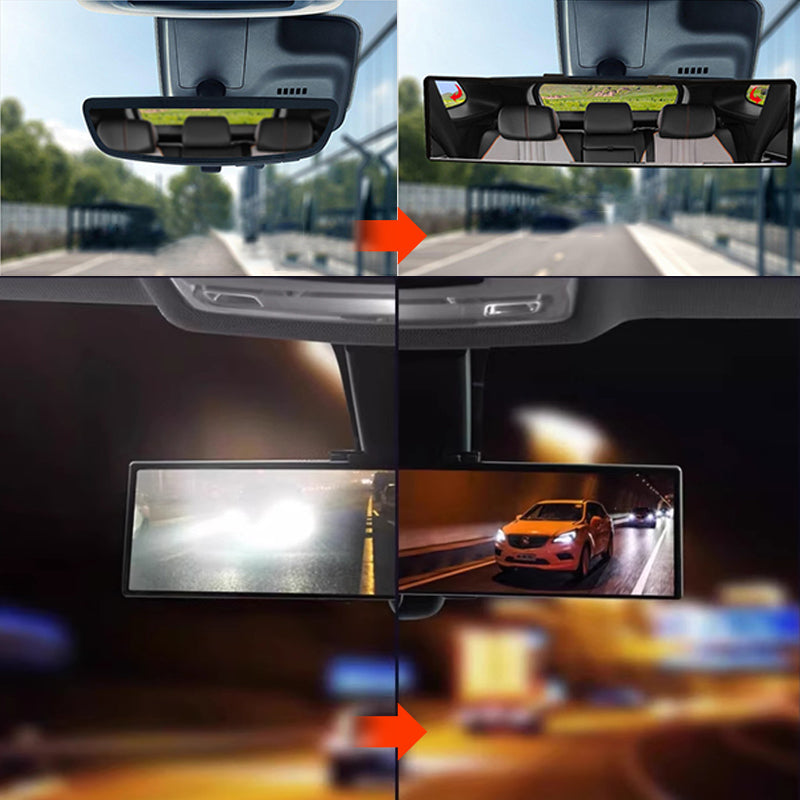 🚗 -50% MAINTENANT ! 👀 Rétroviseur incurvé grand angle pour voiture – Réduit les angles morts – Universel et facile à clipser 🛡️
