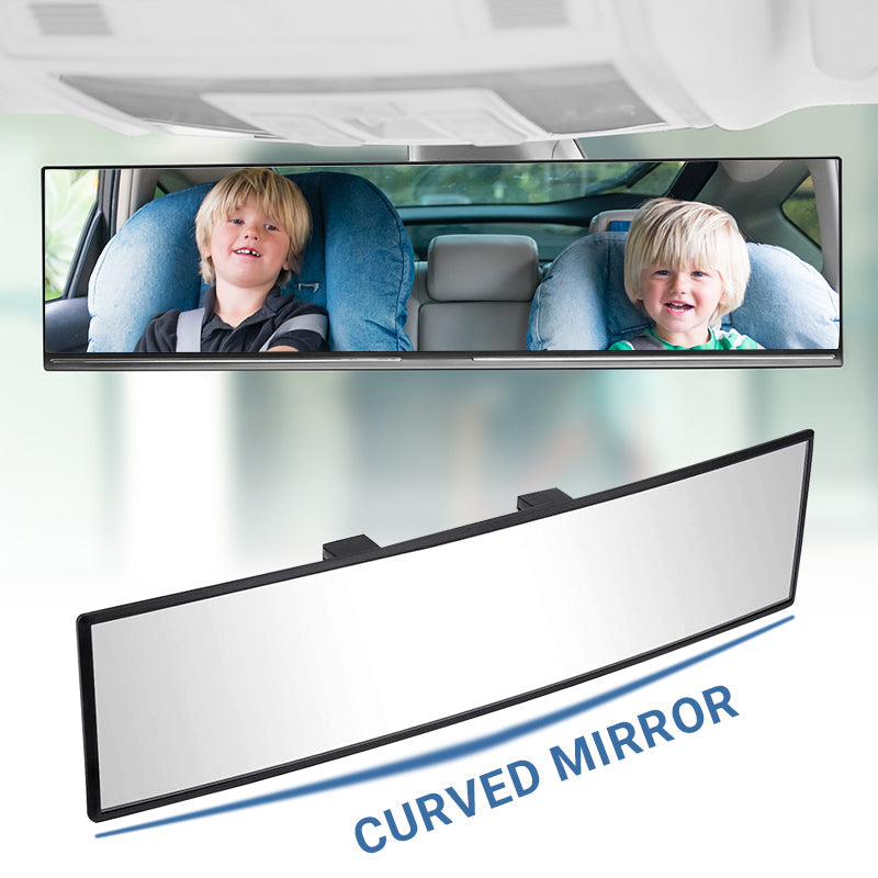 🚗 -50% MAINTENANT ! 👀 Rétroviseur incurvé grand angle pour voiture – Réduit les angles morts – Universel et facile à clipser 🛡️