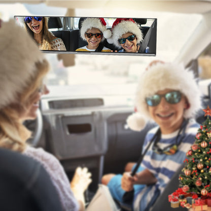 🚗 -50% MAINTENANT ! 👀 Rétroviseur incurvé grand angle pour voiture – Réduit les angles morts – Universel et facile à clipser 🛡️