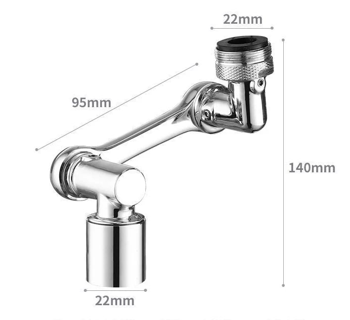 💥2026 ventes chaudes💥Robinet d'extension de filtre anti - éclaboussures en mousse universelle multifonctionnelle