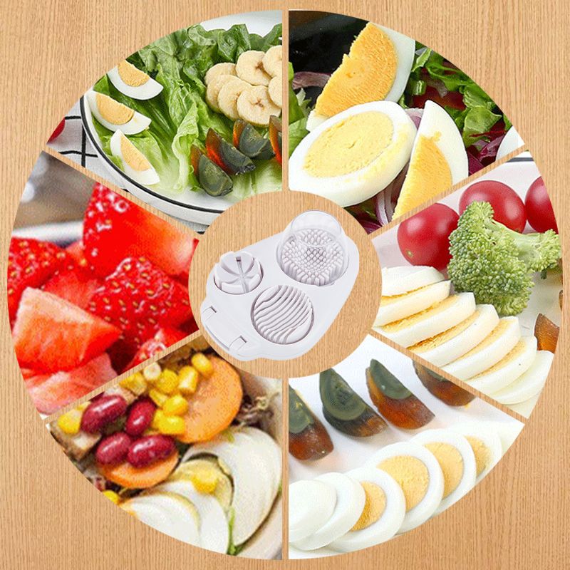 Coupe-œufs multifonctionnel 3 en 1