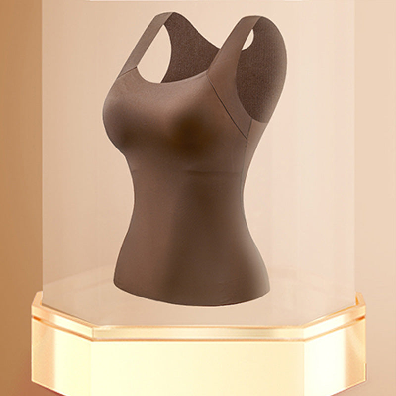 Débardeur Femme Ultra Confortable 😌 à Encollure U | Avec Soutien-gorge Intégré pour un Look Parfait 💫✨