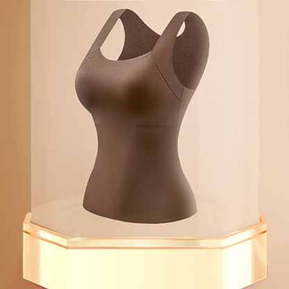 Débardeur Femme Ultra Confortable 😌 à Encollure U | Avec Soutien-gorge Intégré pour un Look Parfait 💫✨