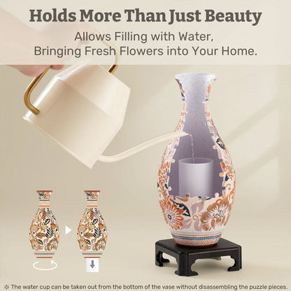 🎄Vase 3D Art Puzzle