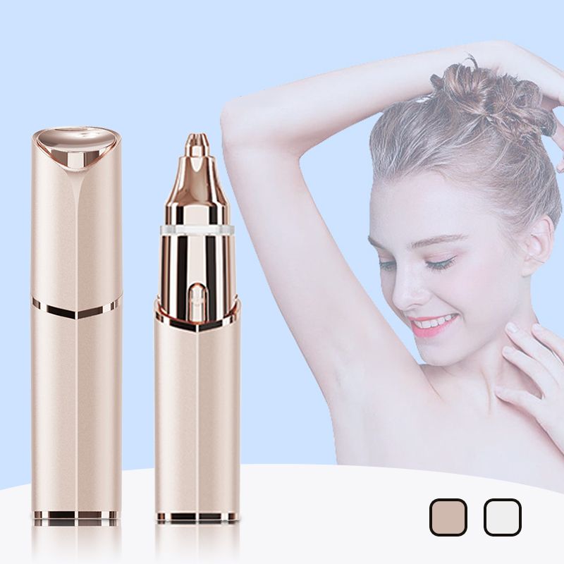 💡🪒 Épilateur facial 2-en-1 pour femme – Doux, éclairage LED, recharge USB, l’outil de précision qui capture les poils les plus fins pour une peau lisse et nette, à la maison comme en voyage 🌸🔋