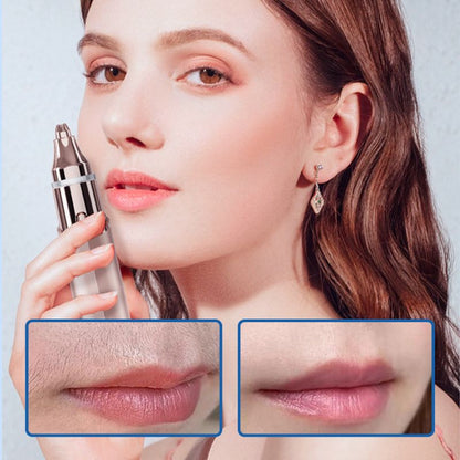 💡🪒 Épilateur facial 2-en-1 pour femme – Doux, éclairage LED, recharge USB, l’outil de précision qui capture les poils les plus fins pour une peau lisse et nette, à la maison comme en voyage 🌸🔋