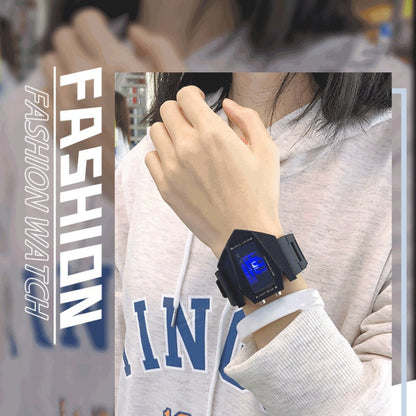 ⌚ 50% DE RÉDUCTION ! ✈️ Montre Pilote LED Créative – Style Futuriste, Affichage Lumineux & Parfaite pour Cadeau Trendy 2026 ✨