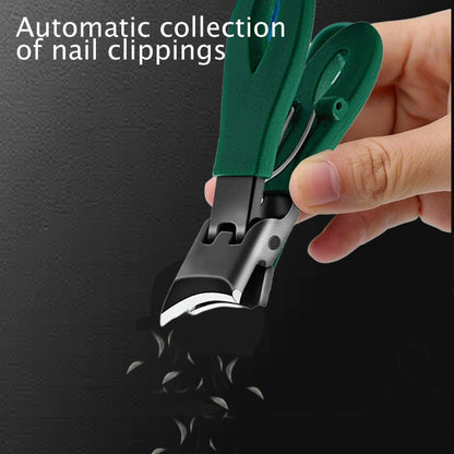 Coupe-ongles grande ouverture anti-éclaboussures