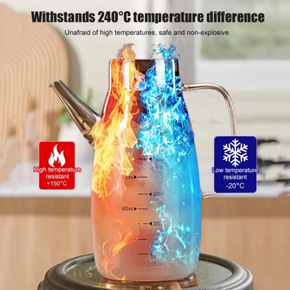 Bidon Verseur d'Huile avec Bec Anti-Goutte